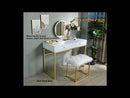 Acme Furniture Coleen AC00891 Vanity Desk EXTERNAL_VIDEO 1