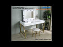 Acme Furniture Lightmane AC00900 Vanity Desk EXTERNAL_VIDEO 1