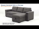 Acme Furniture Jacop LV00969 Sectional Sofa EXTERNAL_VIDEO 1