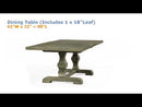 Acme Furniture Landon DN00950 Dining Table EXTERNAL_VIDEO 1