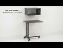 Acme Furniture Cargo AC00362 Accent Table - Gunmetal EXTERNAL_VIDEO 1