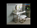 Acme Furniture Boice AC00892 Vanity Desk EXTERNAL_VIDEO 1
