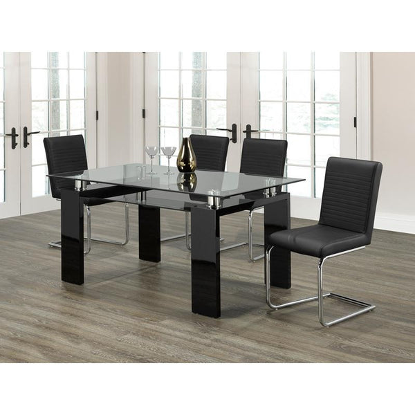 IFDC T-1485|C-1040B 7 pc Dining Set IMAGE 1