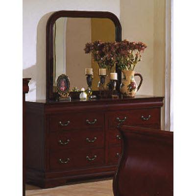 Brassex Louise Phillip Dresser Mirror Louise Phillip 21001-DM IMAGE 1