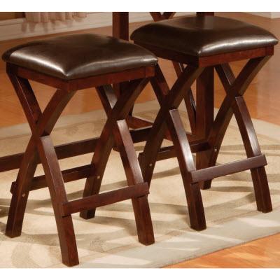 Brassex Lily Counter Height Stool Lily 560-13 stool IMAGE 1