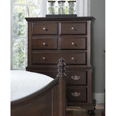 Brassex 7-Drawer Chest Regent 8120 Chest IMAGE 1