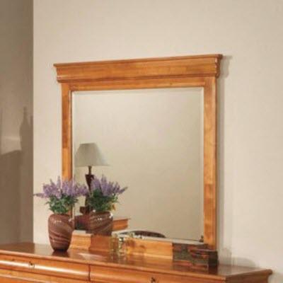 Brassex Augustus Dresser Mirror Augustus 96001 Oak Mirror IMAGE 1
