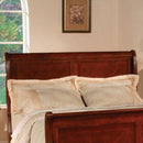 Brassex Bed Components Headboard Augustus 96001 Cherry Headboard IMAGE 1