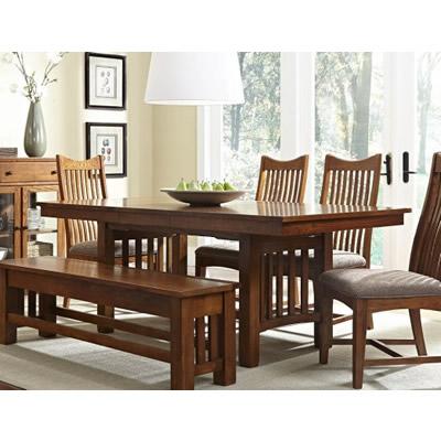 A-America Laurelhurst Dining Table with Trestle Base LAU-OA-6-32-0 IMAGE 2