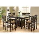  Coaster Furniture Mix and Match 100438 5 pc Counter Height Dining Set IMAGE 1