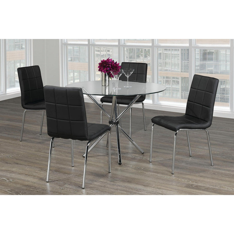 IFDC T-1430|C-1760 5 pc Dining Set IMAGE 1