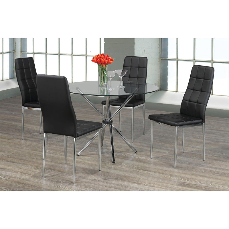 IFDC T-1430|C-1770 5 pc Dining Set IMAGE 1