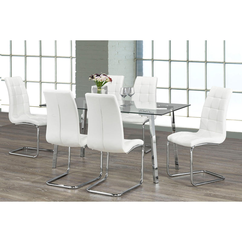 IFDC T-5057|C-1751 7 pc Dining Set IMAGE 1