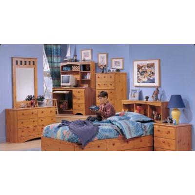 Dynamic Furniture Kids Dresser Mirrors Mirror PeachTree Pine 3101 IMAGE 1