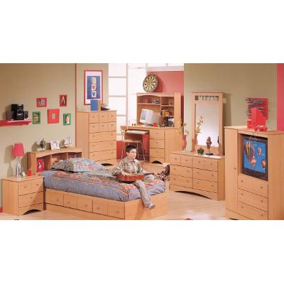 Dynamic Furniture George 6-Drawer Kids Dresser George Maple 3246 IMAGE 1