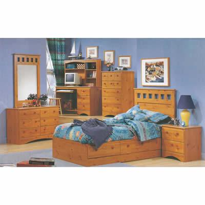 Dynamic Furniture PeachTree 6-Drawer Kids Dresser PeachTree Pine 3146 IMAGE 3