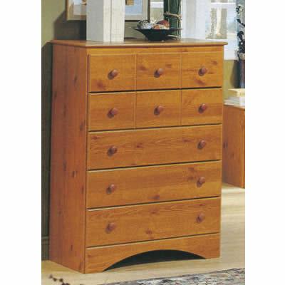 Dynamic Furniture Peachtree 5-Drawer Kids Chest Peachtree Pine 3135 IMAGE 1
