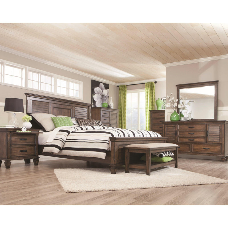 Coaster Furniture Franco 200971KE 6 pc King Panel Bedroom Set IMAGE 1