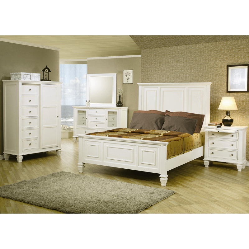 Coaster Furniture Sandy Beach 201301KE 7 pc King Panel Bedroom Set IMAGE 1