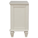 Coaster Furniture Sandy Beach 201302 3-Drawer Nightstand - Cream White IMAGE 4