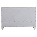  Coaster Furniture Sandy Beach 201303 11-Drawer Dresser - Cream White IMAGE 6