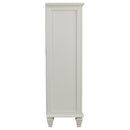  Coaster Furniture Sandy Beach 201308 8-Drawer Door Chest - Cream White IMAGE 7