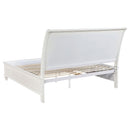  Coaster Furniture Sandy Beach 201309KE Wood Eastern King Storage Panel Bed - Cream White IMAGE 4