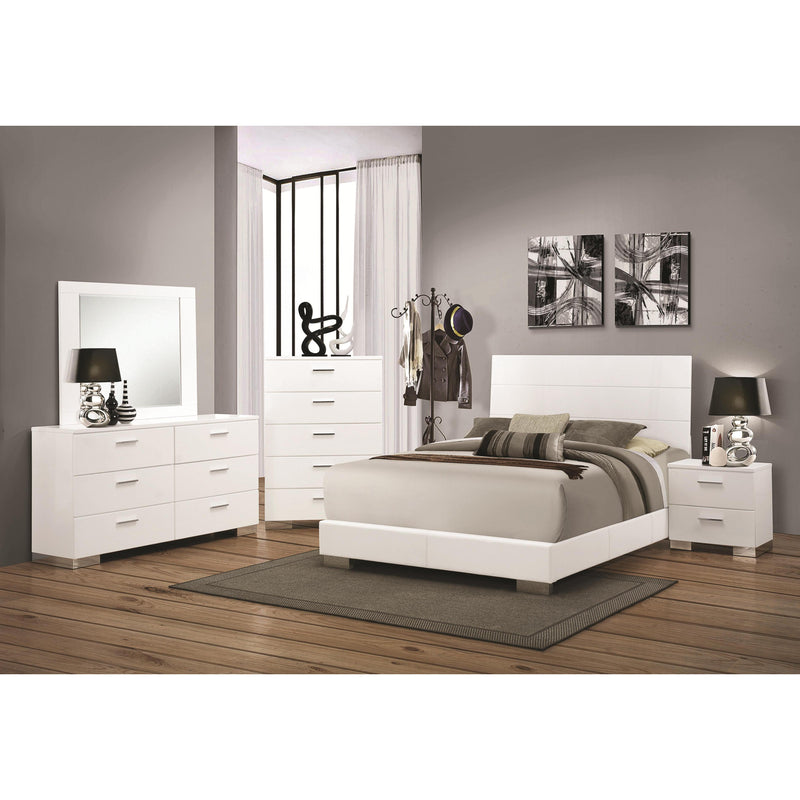 Coaster Furniture Felicity 203501Q 6 pc Queen Platform Bedroom Set IMAGE 1