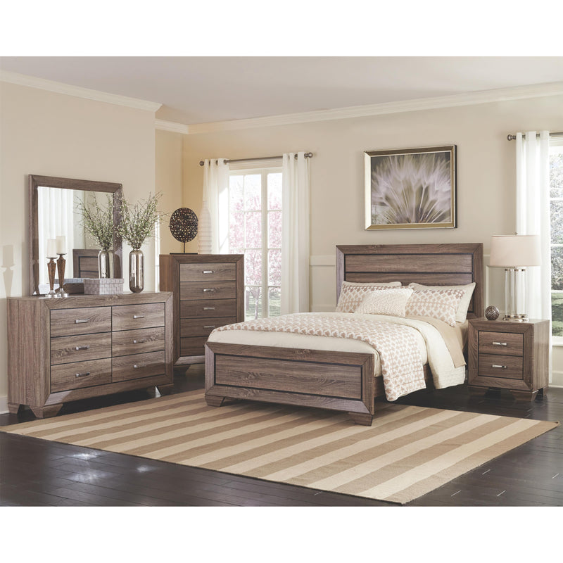 Coaster Furniture Kauffman 204190KE 6 pc King Panel Bedroom Set with Storage IMAGE 2