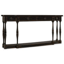 Hooker Furniture 3005-85001 Sanctuary Four-Drawer Thin Console - Ebony IMAGE 1