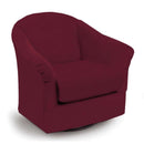 Best Home Furnishings Darby Swivel Glider Fabric Chair Darby 2877 (21348) IMAGE 1