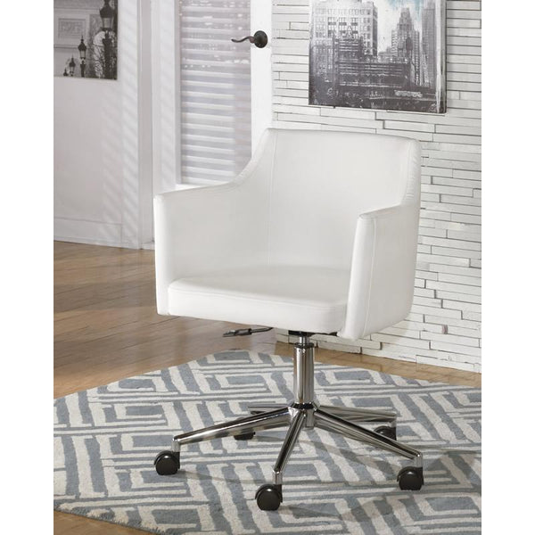 Signature Design by Ashley Baraga H410-01A Home Office Swivel Desk Chair IMAGE 1