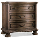 Hooker Furniture 5070-90016 Rhapsody Three Drawer Nightstand IMAGE 1