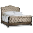  Hooker Furniture 5070-90566 Rhapsody King Tufted Bed IMAGE 1