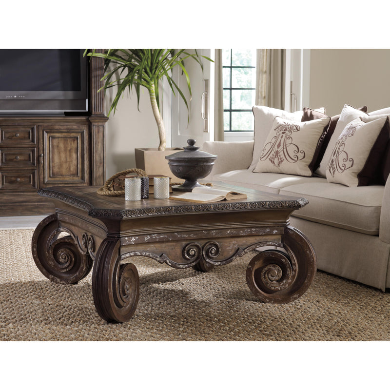 Hooker Furniture 5072-80112 Rhapsody Square Cocktail Table IMAGE 4