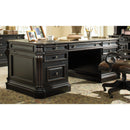  Hooker Furniture 370-10-563 Telluride 76'' Executive Desk withWood Panels IMAGE 2