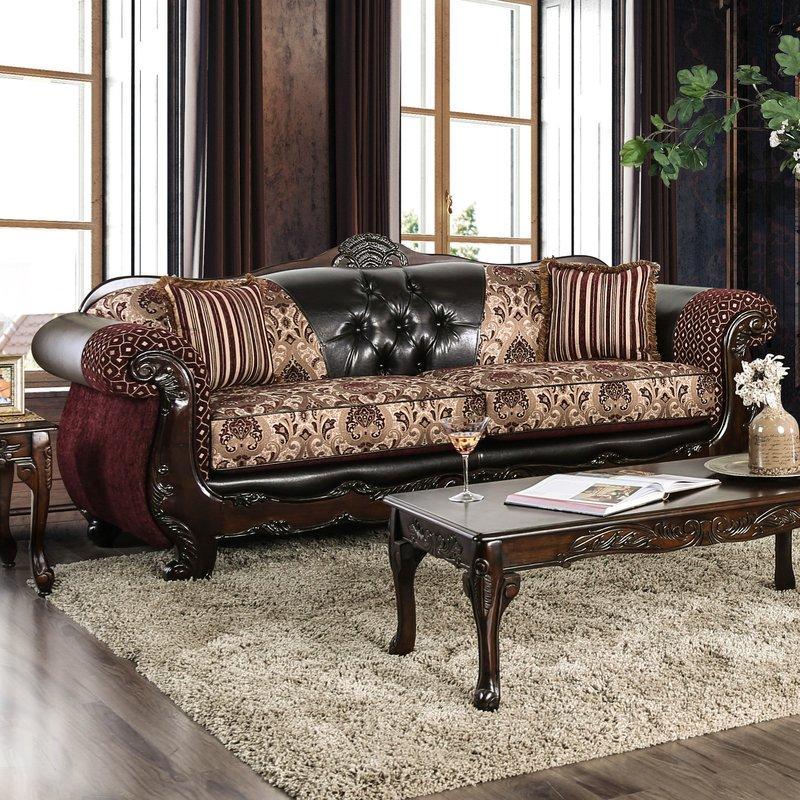 Furniture of America Quirino SM6415 2 pc Living Room Set IMAGE 2