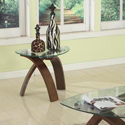 Brassex Teagan End Table Teagan 648-06 IMAGE 1