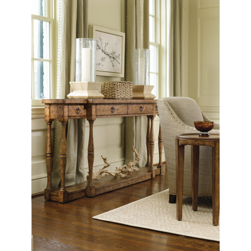 Hooker Furniture 3001-85001 Sanctuary Four-Drawer Thin Console - Drift IMAGE 3