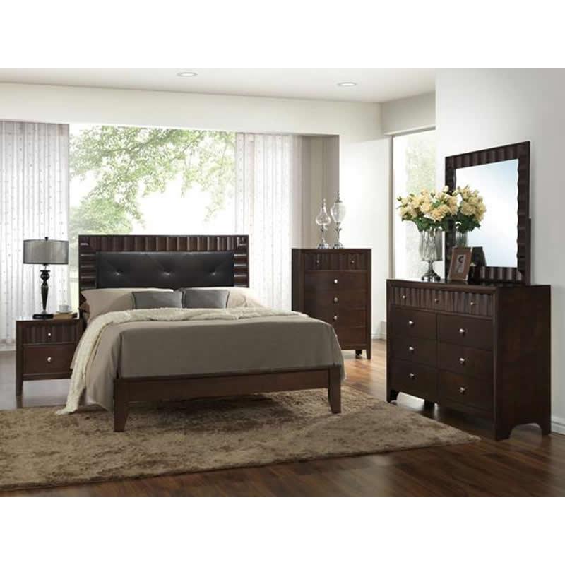 Crown Mark Nadine B4900 7 pc King Panel Bedroom Set IMAGE 1