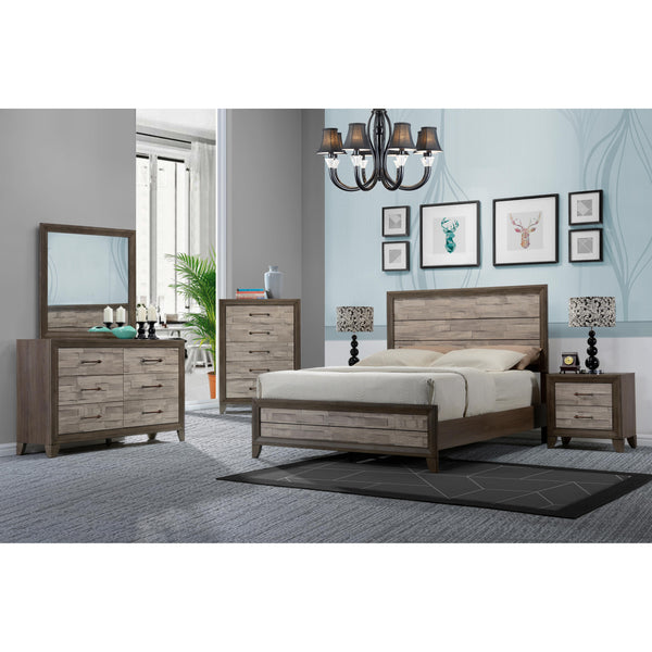 Crown Mark Jaren B3300 6 pc Queen Panel Bedroom Set IMAGE 1