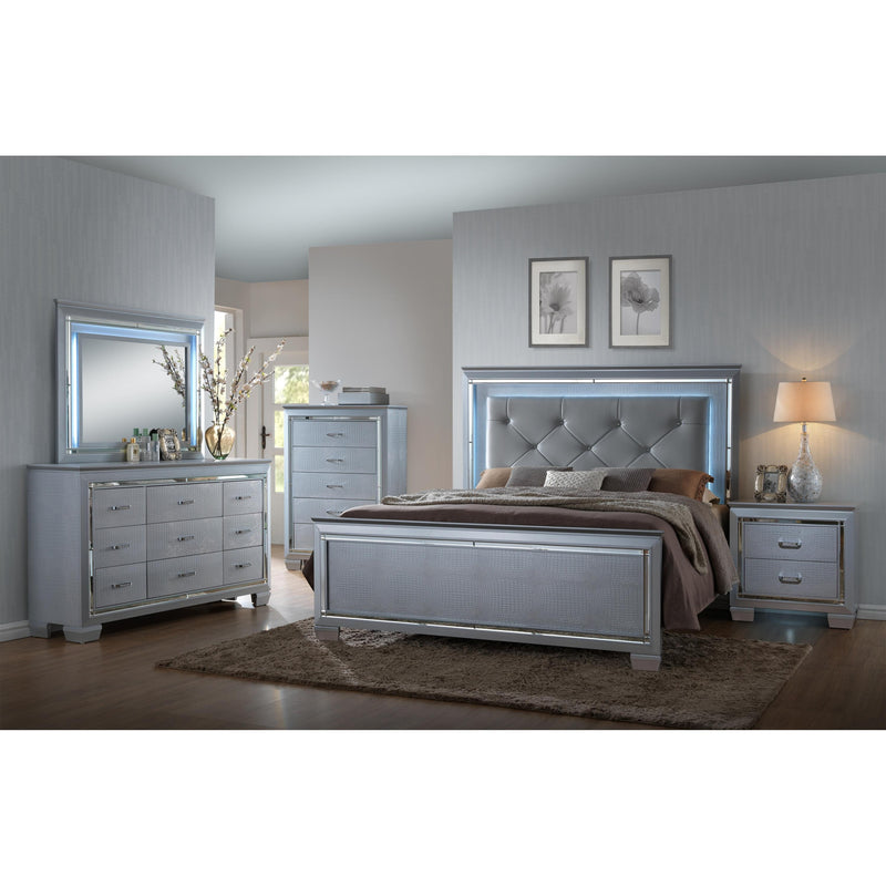 Crown Mark Lillian B7100 6 pc King Panel Bedroom Set IMAGE 1