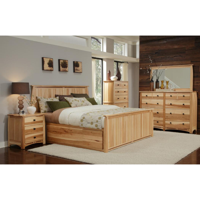 A-America Adamstown Queen Panel Bed with Storage ADA-NT-5-07-1 IMAGE 5