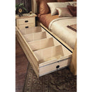 A-America Amish Highlands Queen Panel Bed with Storage AHI-NT-5-07-1 IMAGE 2