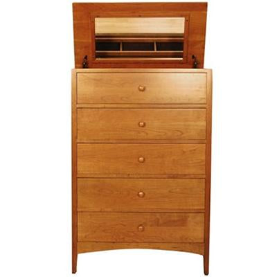 A-America Cherry Garden 5-Drawer Chest Cherry Garden CHG-NC-5-60-0 IMAGE 1