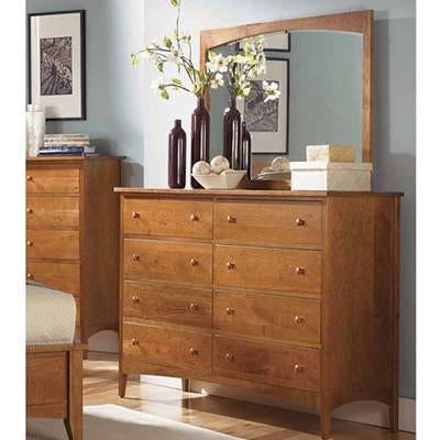 A-America Cherry Garden 8-Drawer Dresser Cherry Garden CHG-NC-5-50-0 IMAGE 1