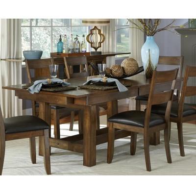 A-America Mariposa Dining Table with Trestle Base MRP-RW-6-08-0 IMAGE 1