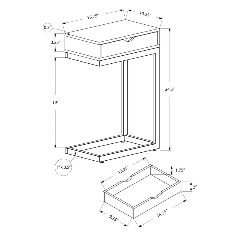 Monarch Accent Table I 3254 IMAGE 5