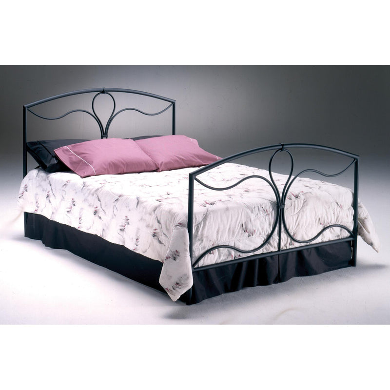 Bernards Black Twin Bed 1840 IMAGE 1