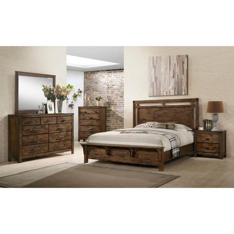 Crown Mark Curtis B4810 6 pc Queen Panel Bedroom Set IMAGE 1